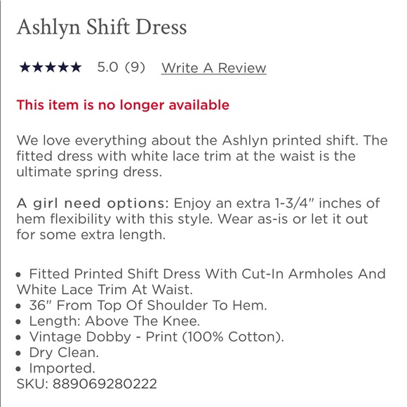 NWOT Lilly Pulitzer Ashlyn Shift Dress SZ 12 - Picture 4 of 9